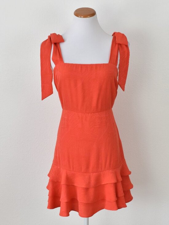 Gianni Bini Dresses & Skirts - Gianni Bini Shea Leigh Mills Julia Mini Dress Tango Red NEW - 4